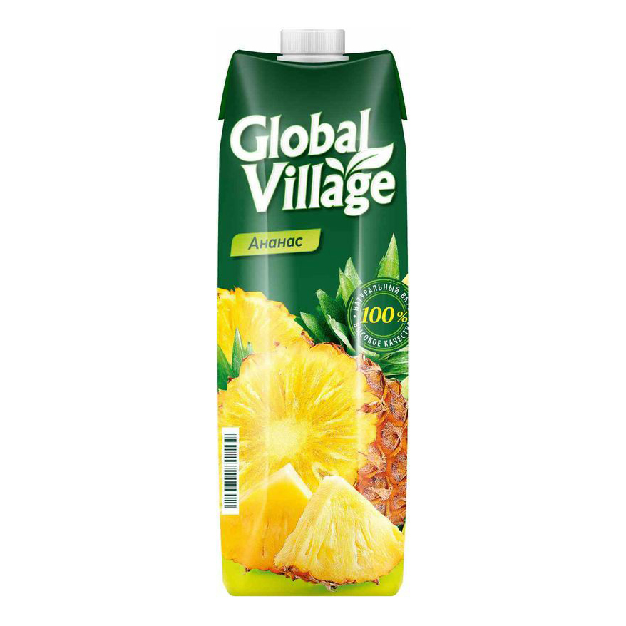 Нектар Global Village ананасовый 0,95 л