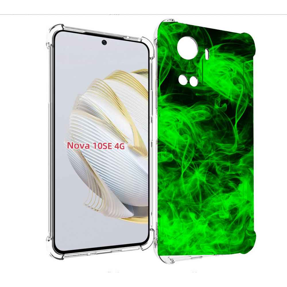 

Чехол MyPads зеленый-дымок для Huawei Nova 10 SE, Прозрачный, Tocco