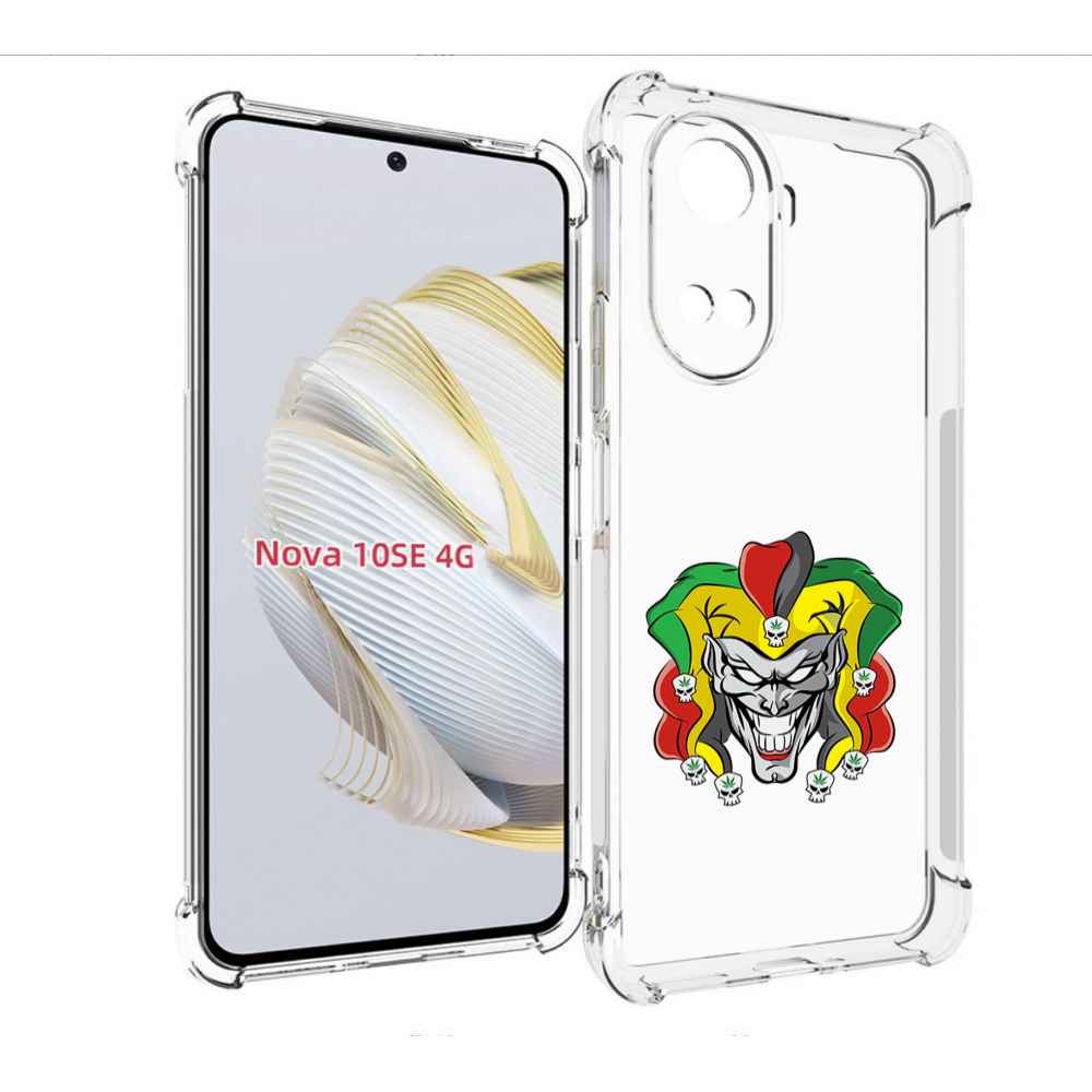 

Чехол MyPads злодей-клоун для Huawei Nova 10 SE, Прозрачный, Tocco