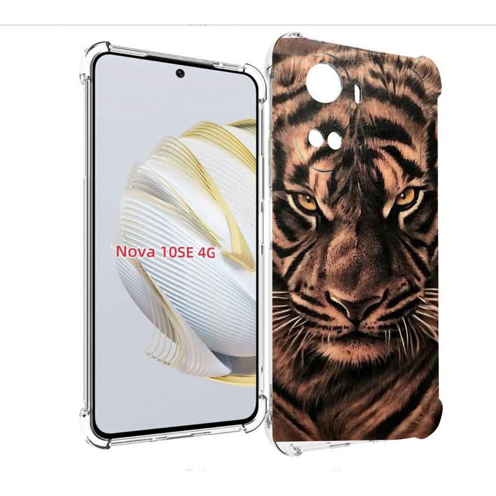 

Чехол MyPads злой-большой-тигр для Huawei Nova 10 SE, Прозрачный, Tocco