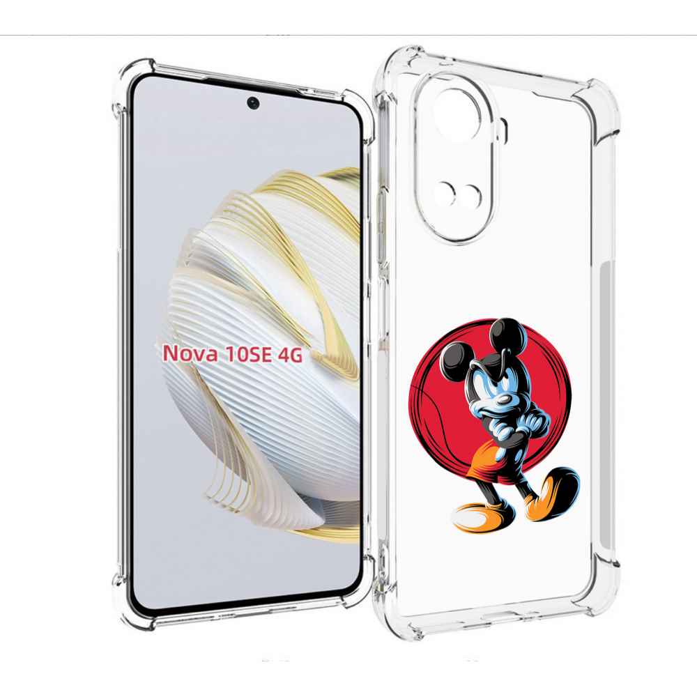 

Чехол MyPads злой-микки для Huawei Nova 10 SE, Прозрачный, Tocco