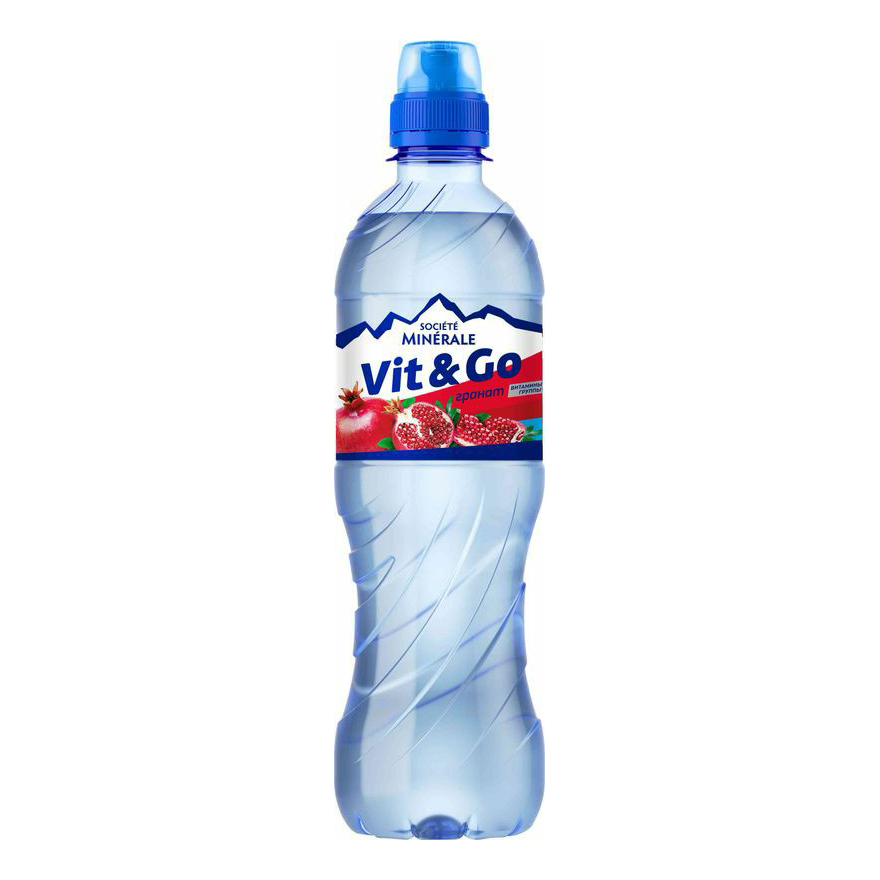 

Вода питьевая Societe Minerale Vit & Go негазированная со вкусом граната 0,5 л