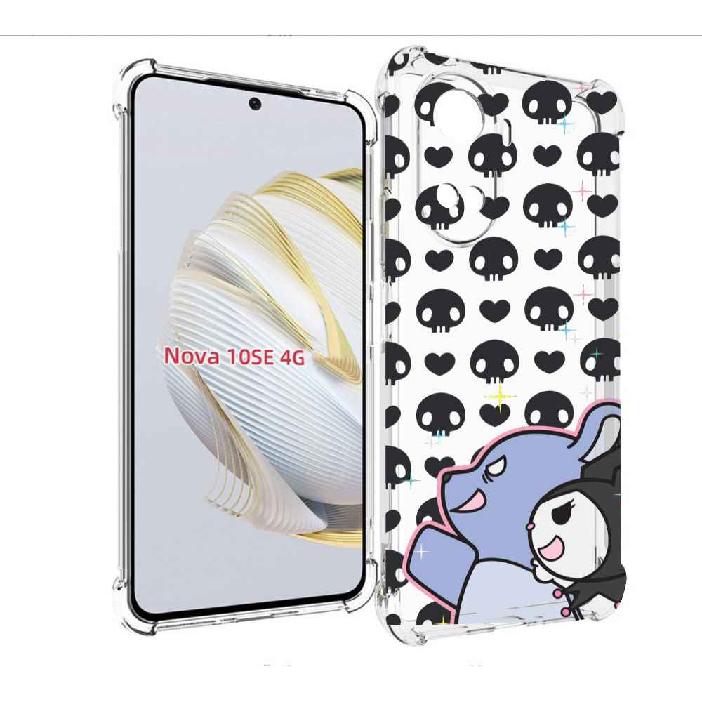 

Чехол MyPads злые-мини-животные детский для Huawei Nova 10 SE, Прозрачный, Tocco