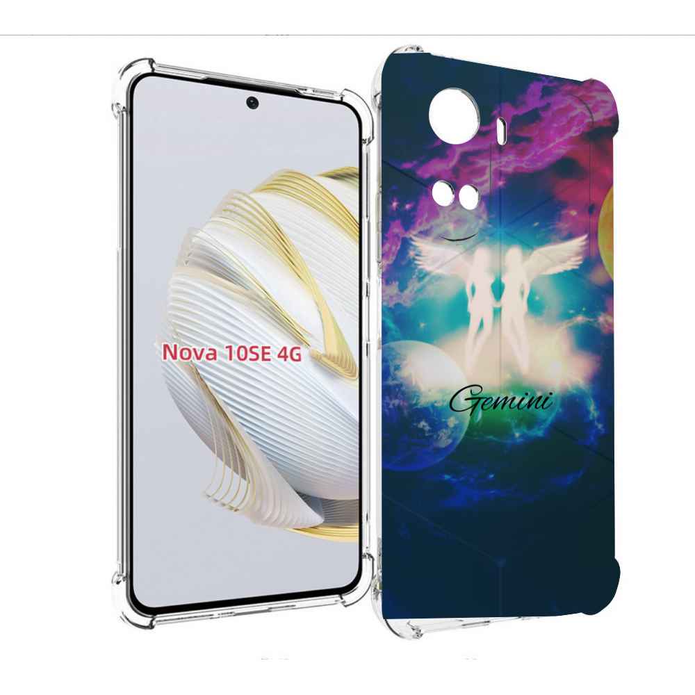 

Чехол MyPads знак зодиака близнецы 3 для Huawei Nova 10 SE, Прозрачный, Tocco