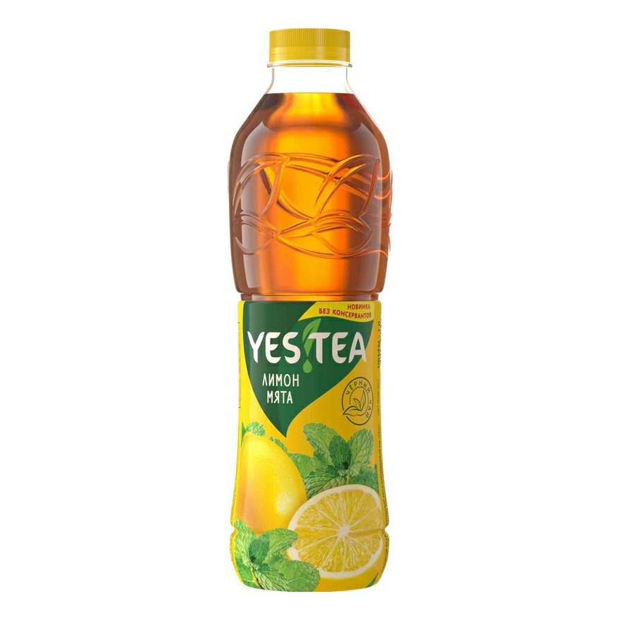 

Холодный чай черный Yes! Tea с лимоном и мятой 1 л