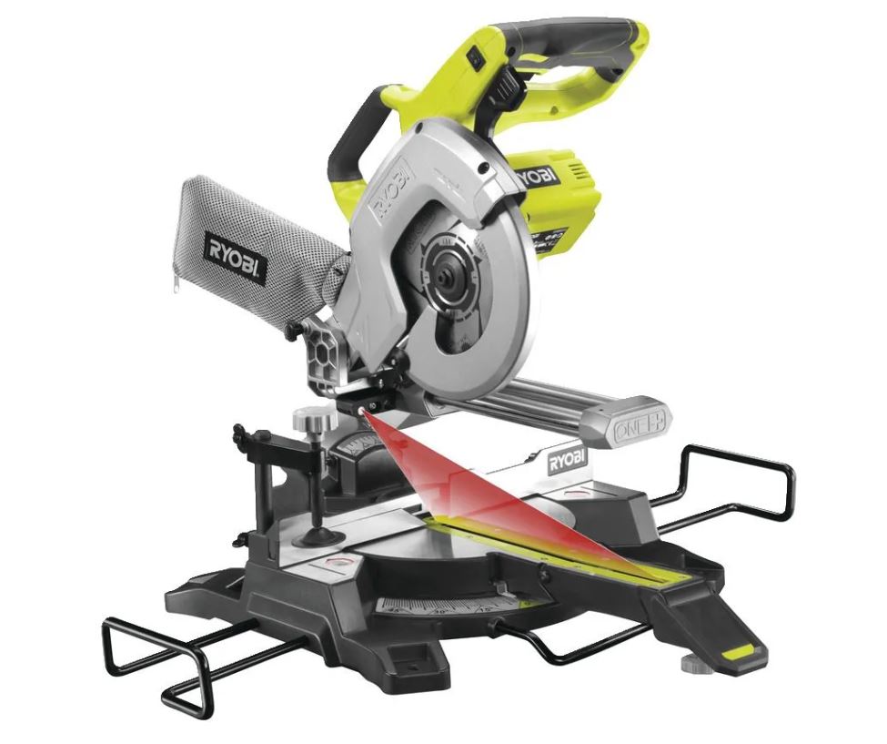 

Торцовочная пила RYOBI R18MS216-0, Серый;желтый