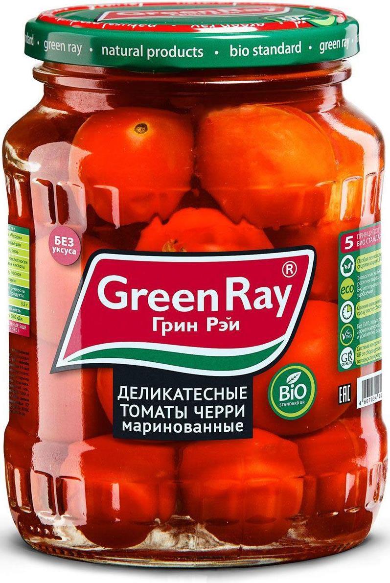 Томаты Черри Green Ray Деликатесные маринованные 720 г