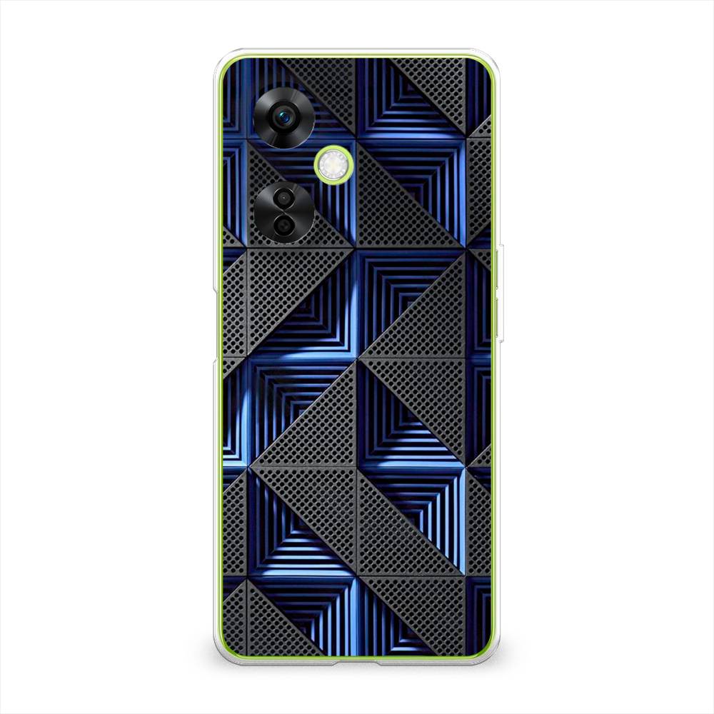

Чехол на OnePlus Nord N30 5GIBM, Серый;синий, 153950-3