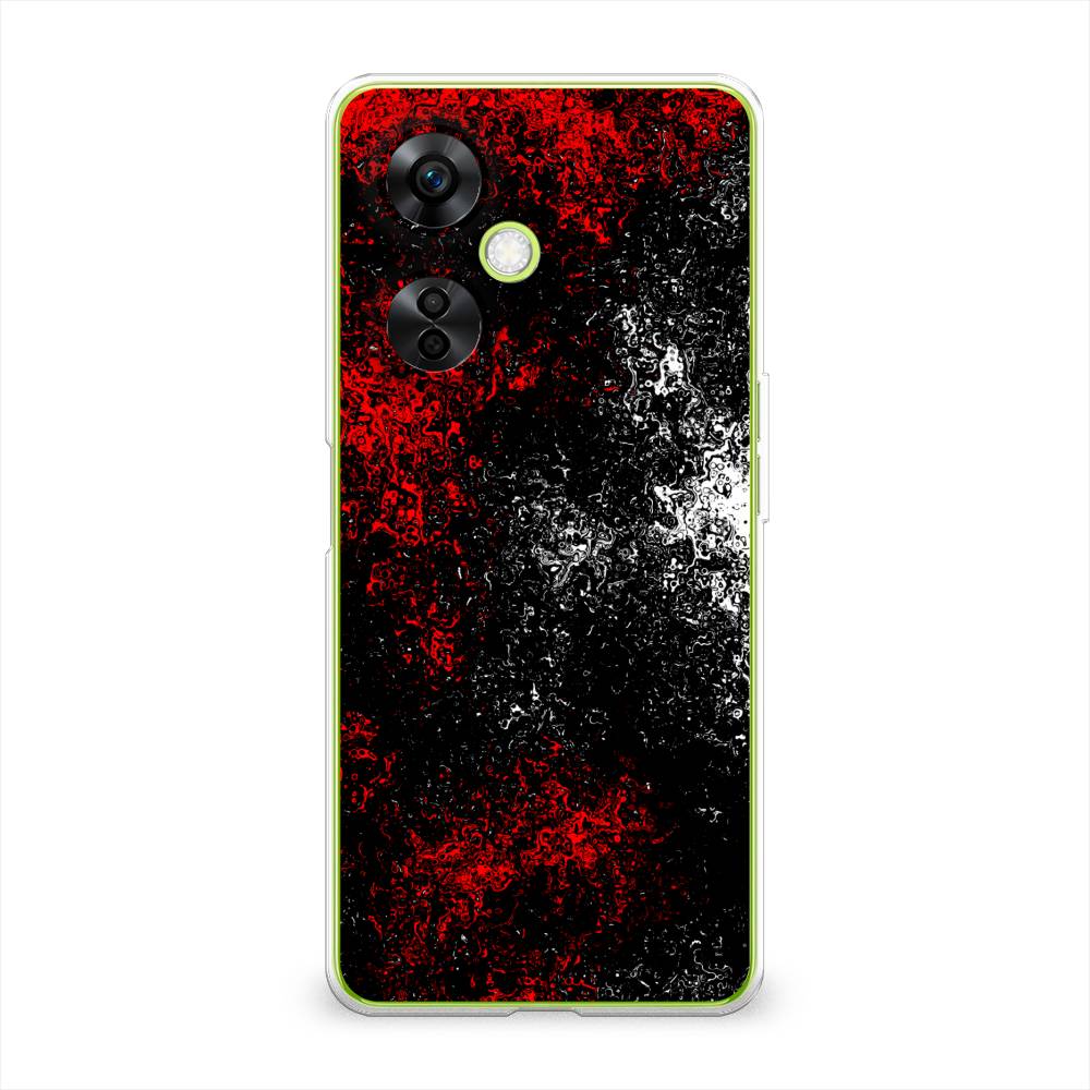 

Чехол на OnePlus Nord N30 5G "Монотипия", Красный;черный;белый, 153950-3
