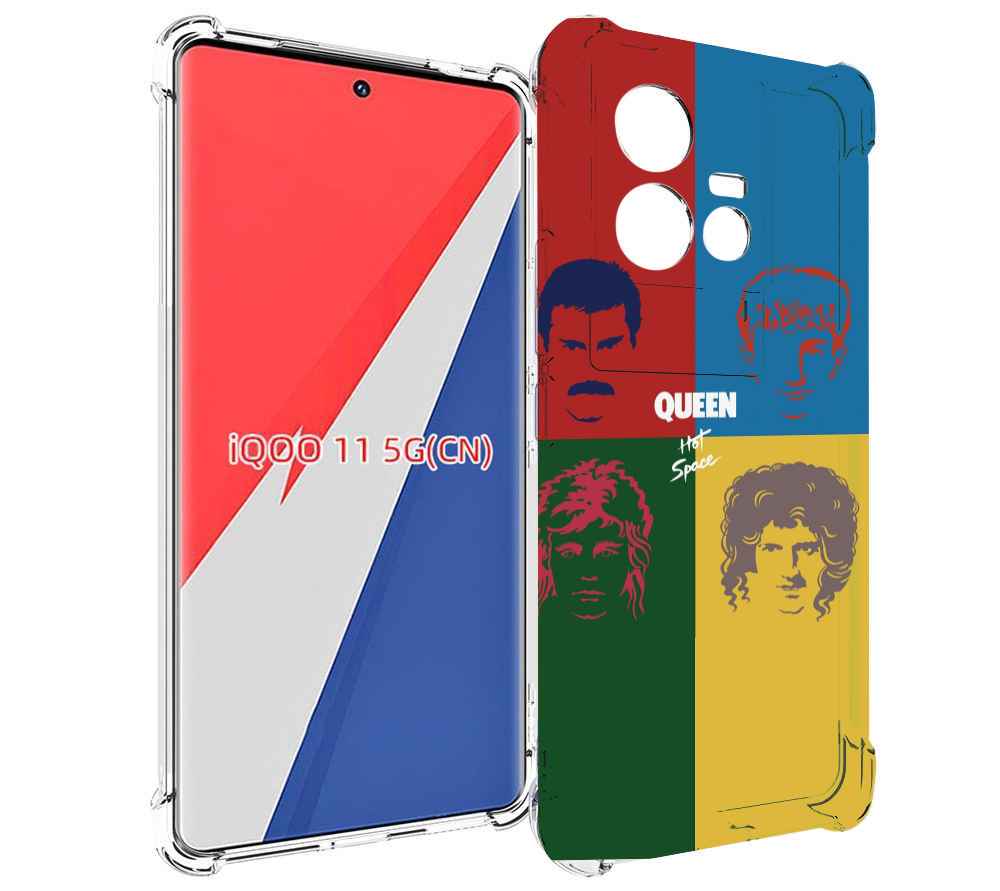 

Чехол MyPads hot space queen альбом для Vivo iQOO 11, Прозрачный, Tocco