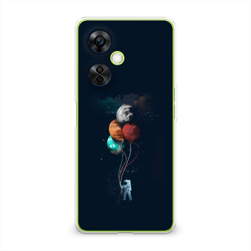 

Чехол на OnePlus Nord N30 5GКосмонавт с шариками, Разноцветный, 153950-4