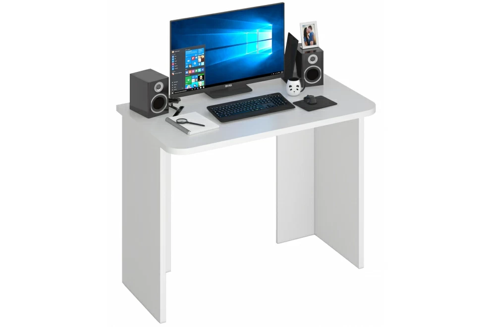 

Стол Мэрдэс СКЛ-Прям100Р БЕ без тумбы white