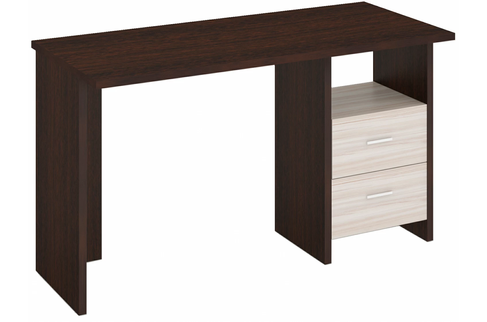 

Стол компьютерный Мэрдэс СКЛ-Прям130 ВК Wenge/Caramel