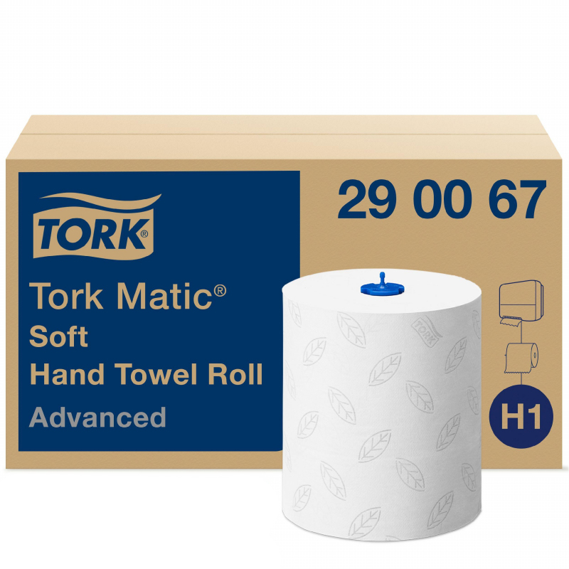 

Полотенца бумажныеTork Matic H1 Advanced в рул 6рул/уп 290067