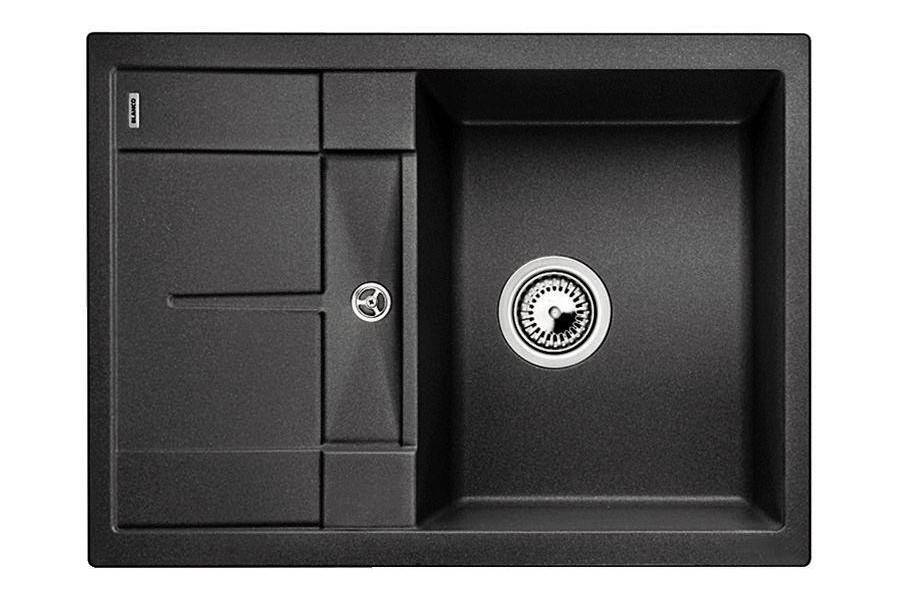 

Мойка BLANCO METRA 45S COMPACT SILGRANIT антрацит, с клапаном автоматом 519572