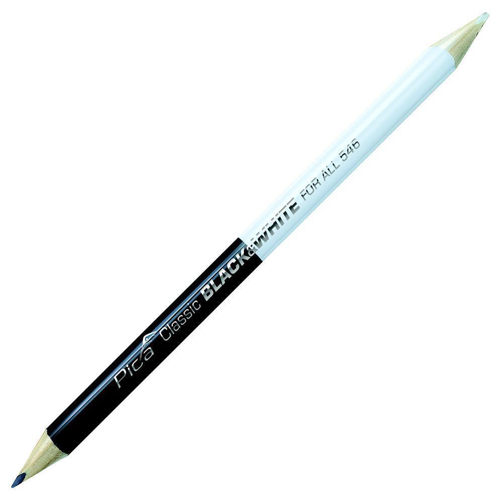 

Карандаш Pica строительный двусторонний черный белый MARKER 546 24 1