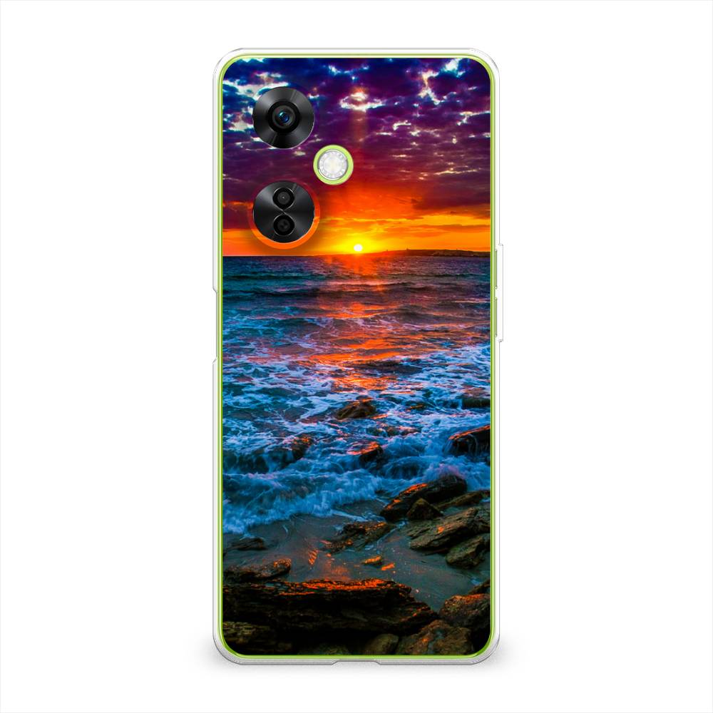 

Чехол на OnePlus Nord N30 5G "Закат 1", Оранжевый;синий, 153950-2