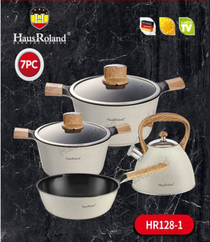 

Набор посуды Haus Roland hr128-1, 7 предметов, белый, hr128-1