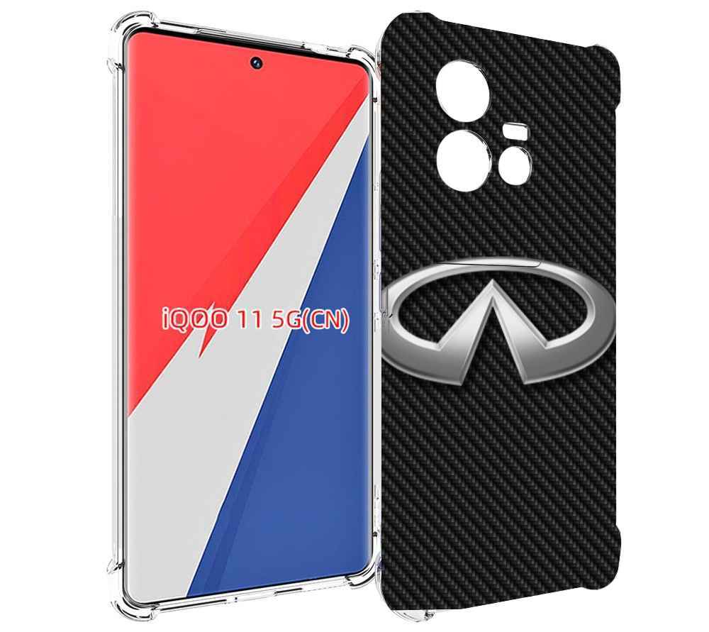 

Чехол MyPads infiniti-инфинити-2 мужской для Vivo iQOO 11, Прозрачный, Tocco