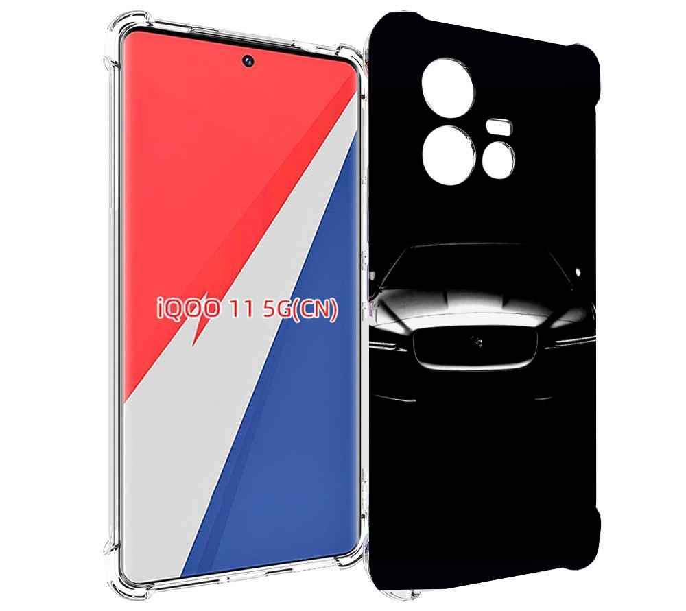 

Чехол MyPads jaguar ягуар 1 для Vivo iQOO 11, Прозрачный, Tocco