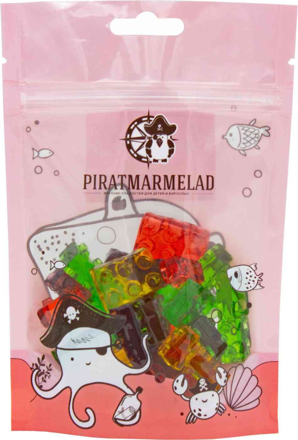 

Мармелад Piratmarmelad 4D блоки 125 г