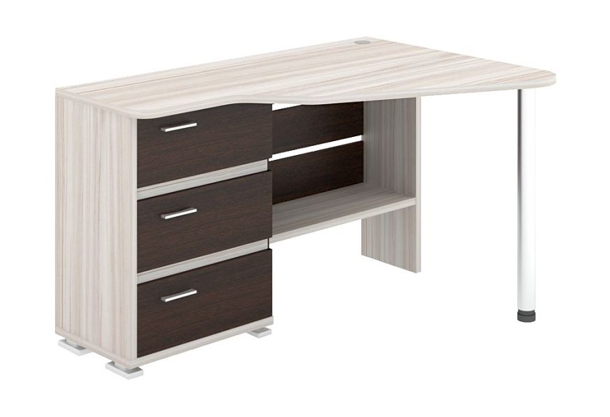 

Стол компьютерный Мэрдэс СР-322С КВ-ПРАВ без надстройки, caramel-wenge