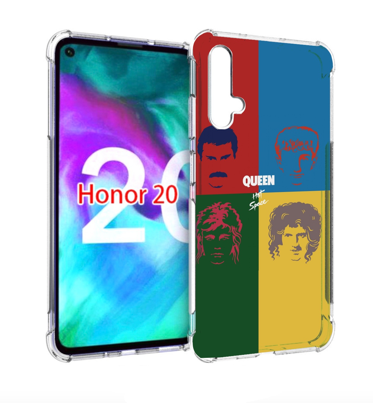 

Чехол бампер MyPads hot space queen альбом для Honor 20, Прозрачный, Tocco