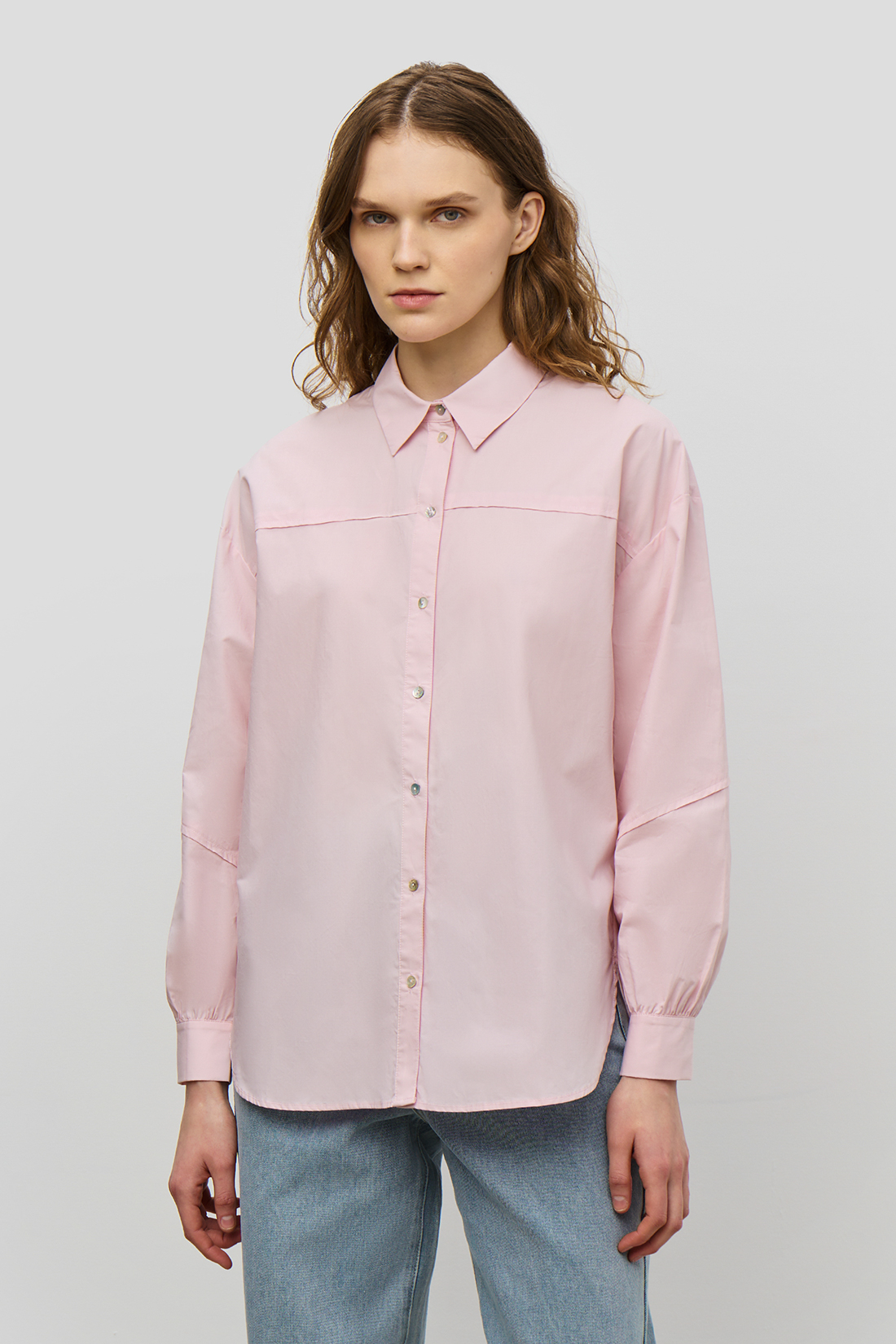 

Рубашка женская Baon B1723010 розовая XL, Розовый, B1723010