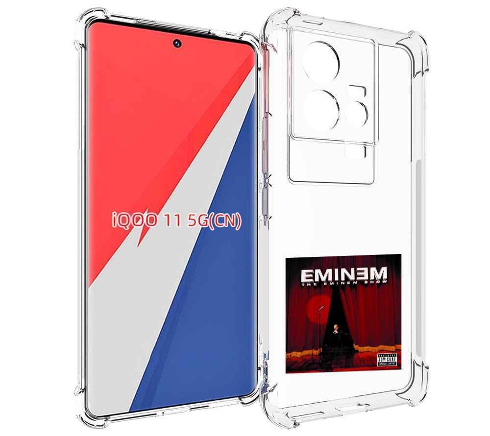 

Чехол MyPads THE EMINEM SHOW для Vivo iQOO 11, Прозрачный, Tocco