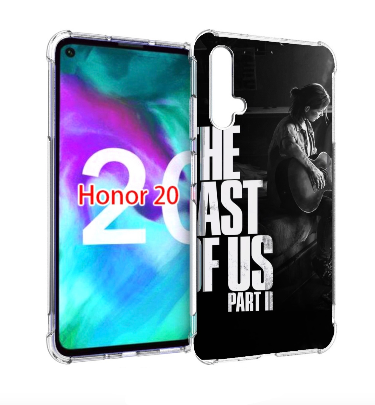 

Чехол бампер MyPads The Last of Us Part II Элли для Honor, Прозрачный, Tocco