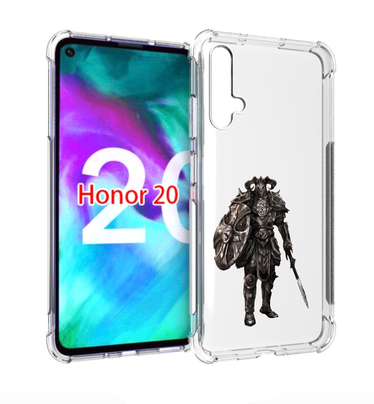 

Чехол бампер MyPads The-Elder-Scrolls-Online для Honor 20, Прозрачный, Tocco