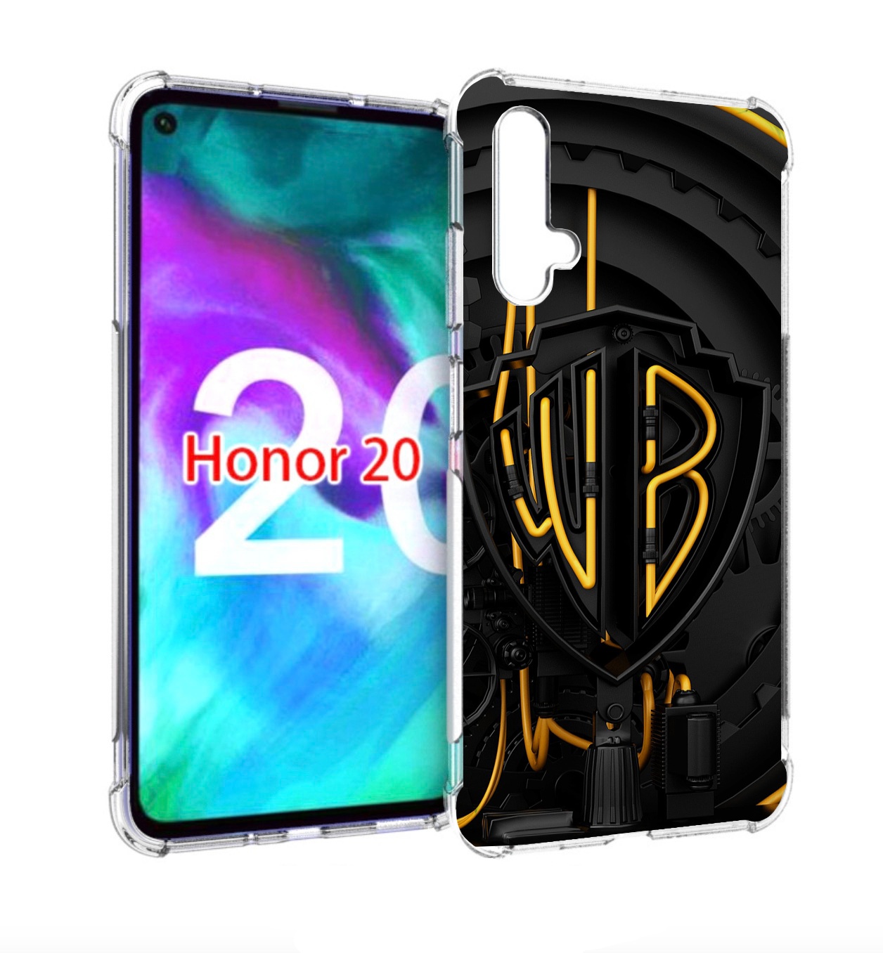 

Чехол бампер MyPads Warner Bros для Honor 20, Прозрачный, Tocco