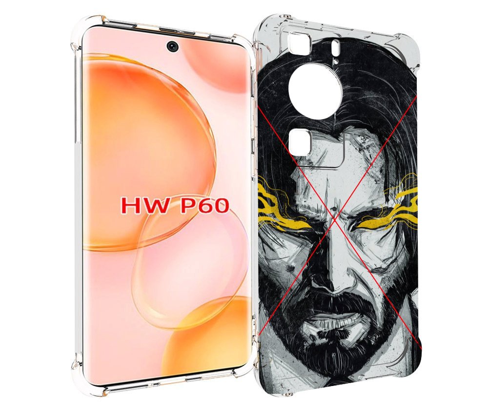 

Чехол MyPads Джон-Уик для Huawei P60, Tocco