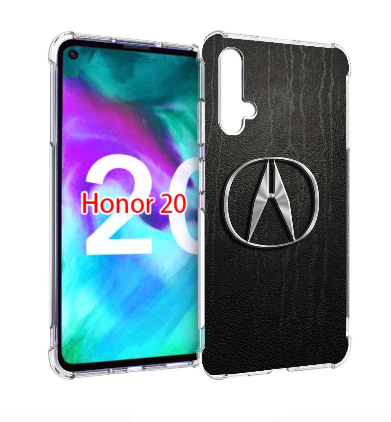 

Чехол бампер MyPads acura-акура для Honor 20, Прозрачный, Tocco