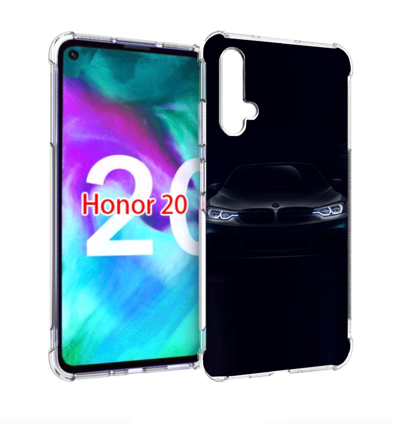 

Чехол бампер MyPads bmw бмв 1 мужской для Honor 20, Прозрачный, Tocco