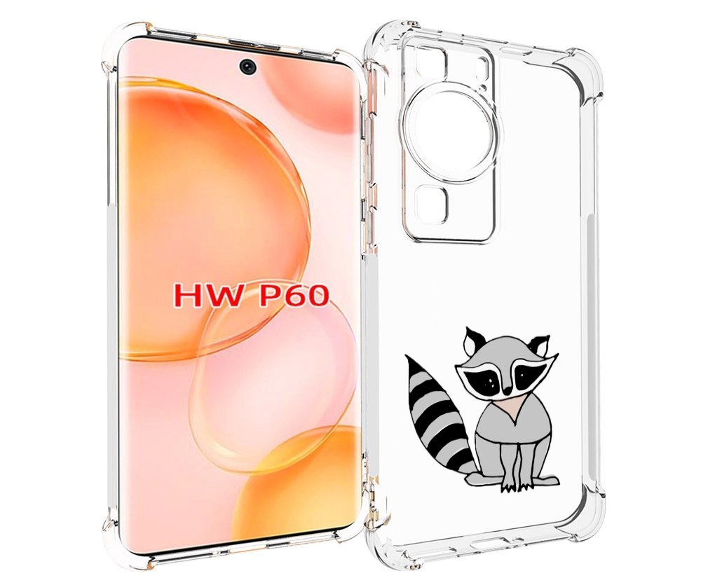 

Чехол MyPads Енотик для Huawei P60, Tocco