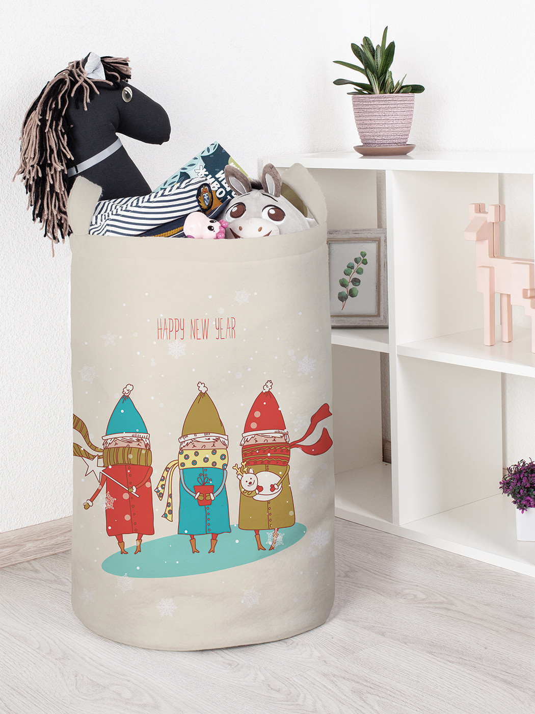 

Корзина для игрушек JoyArty 40x60 см toba_290622_L, Разноцветный