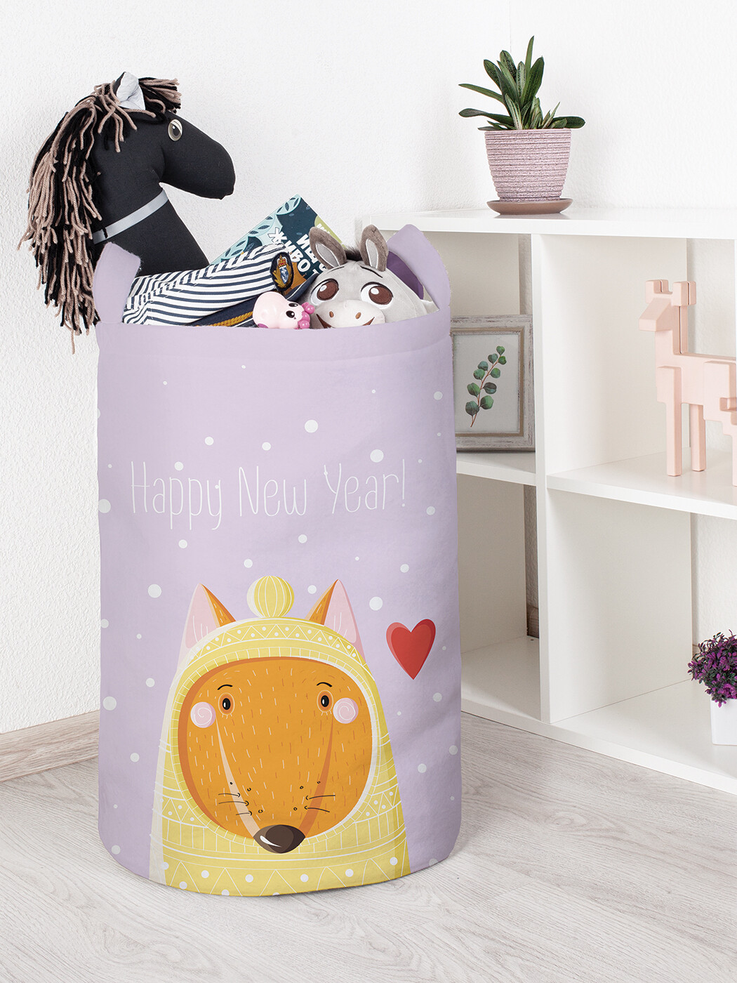 

Корзина для игрушек JoyArty 40x60 см toba_290617_L, Разноцветный