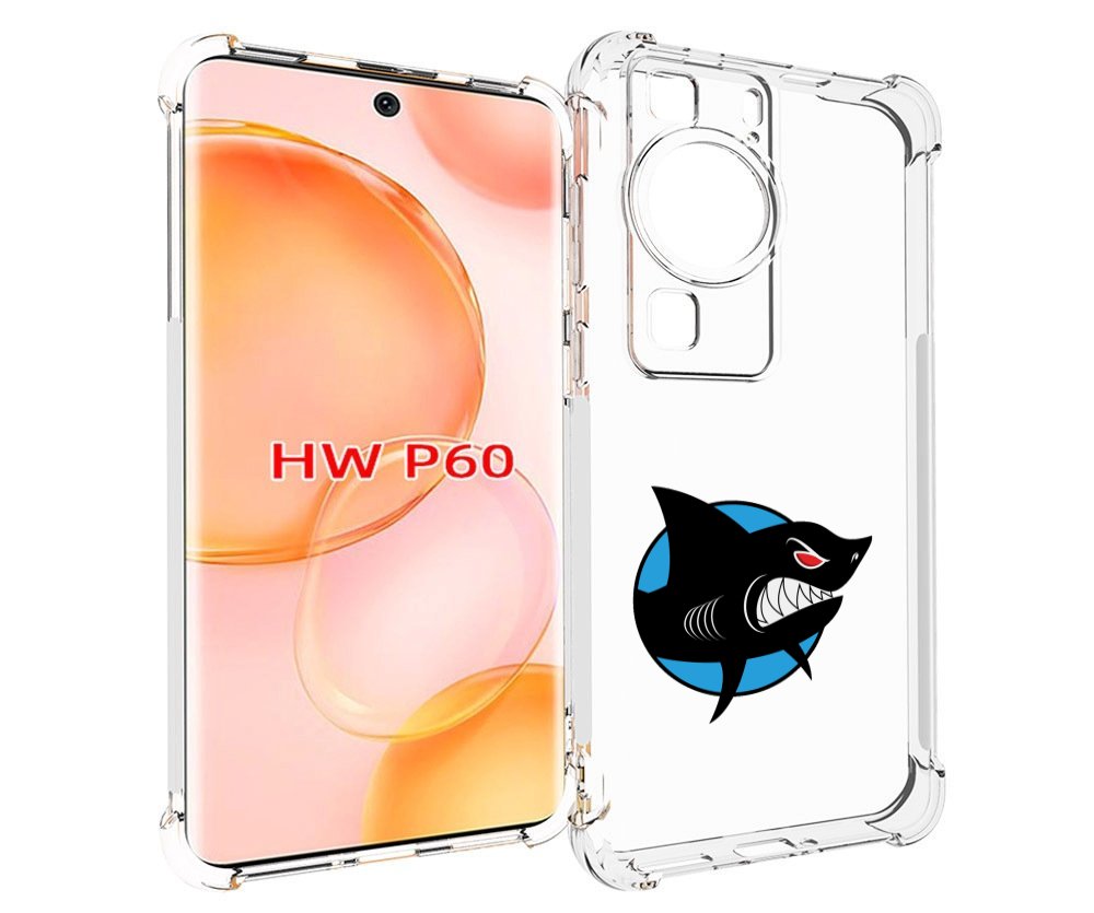 

Чехол MyPads Злая-акула для Huawei P60, Tocco