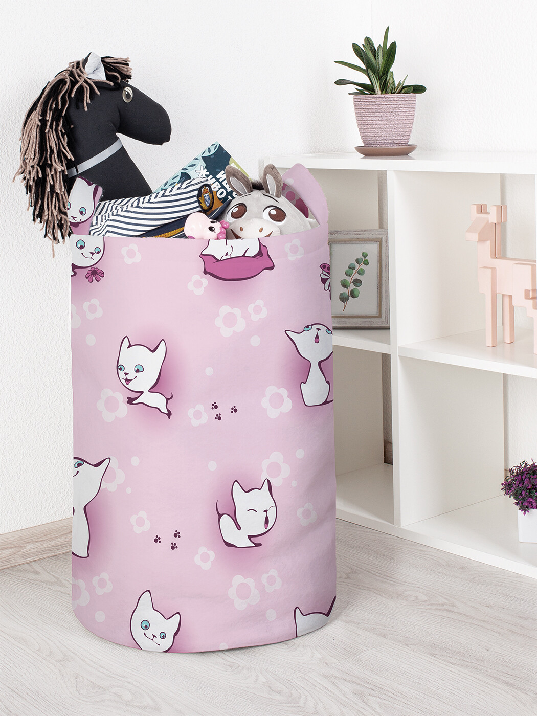 

Корзина для игрушек JoyArty 40x60 см toba_28456_L, Разноцветный
