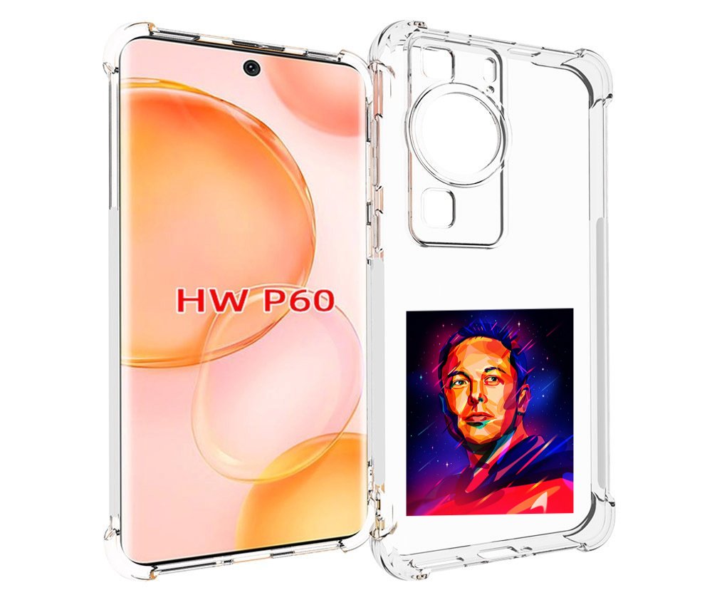 

Чехол MyPads Илон-Маск для Huawei P60, Tocco