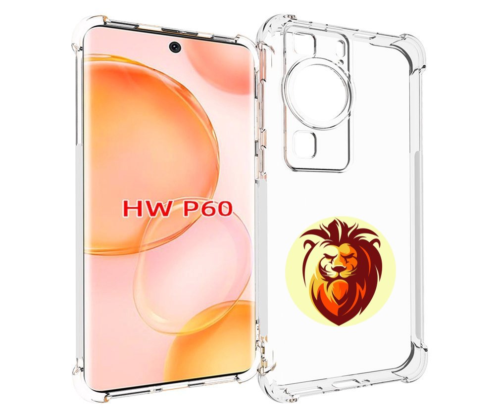 

Чехол MyPads Картинка-Лев для Huawei P60, Tocco