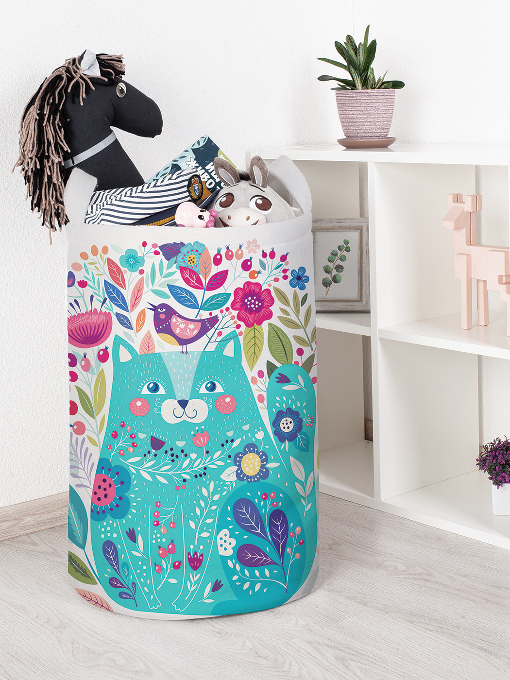 

Корзина для игрушек JoyArty 40x60 см toba_26252_L, Разноцветный