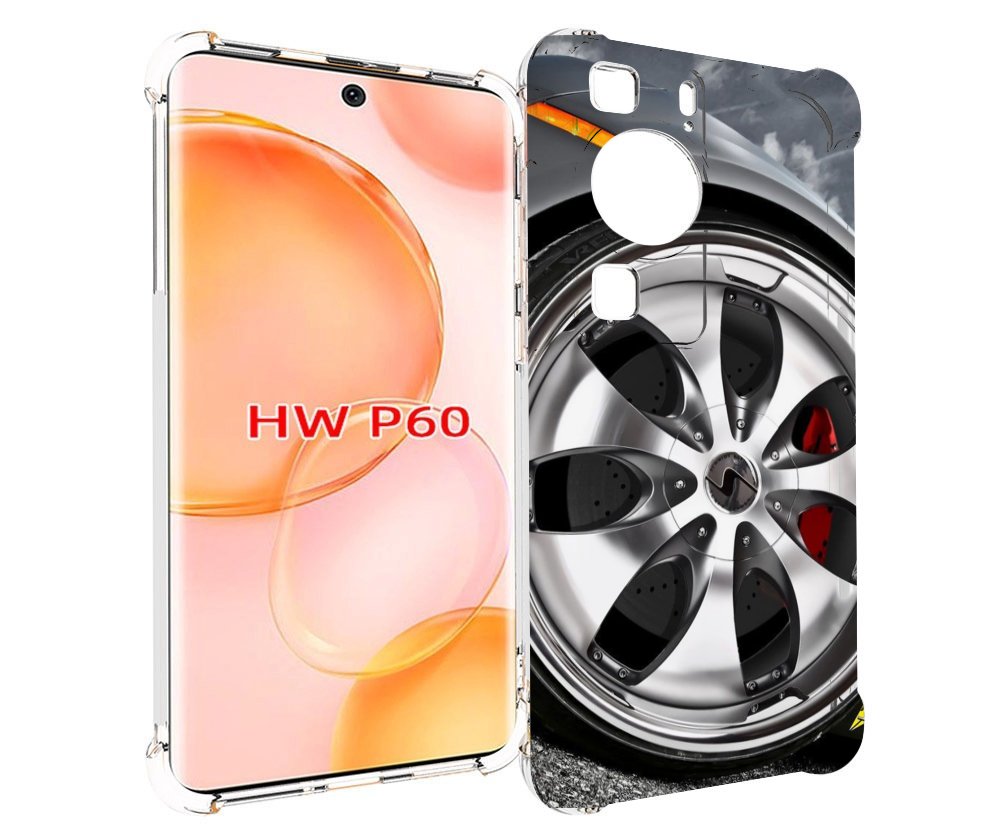 Чехол MyPads Колесо мужской для Huawei P60