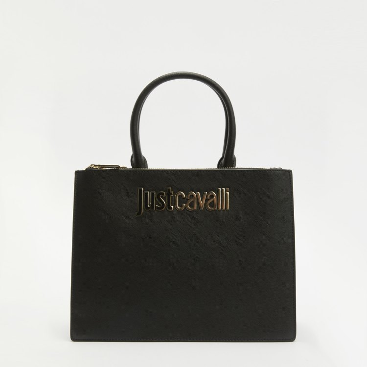 

Сумка женская Just Cavalli 76RA4BB1 черная, Черный, 76RA4BB1