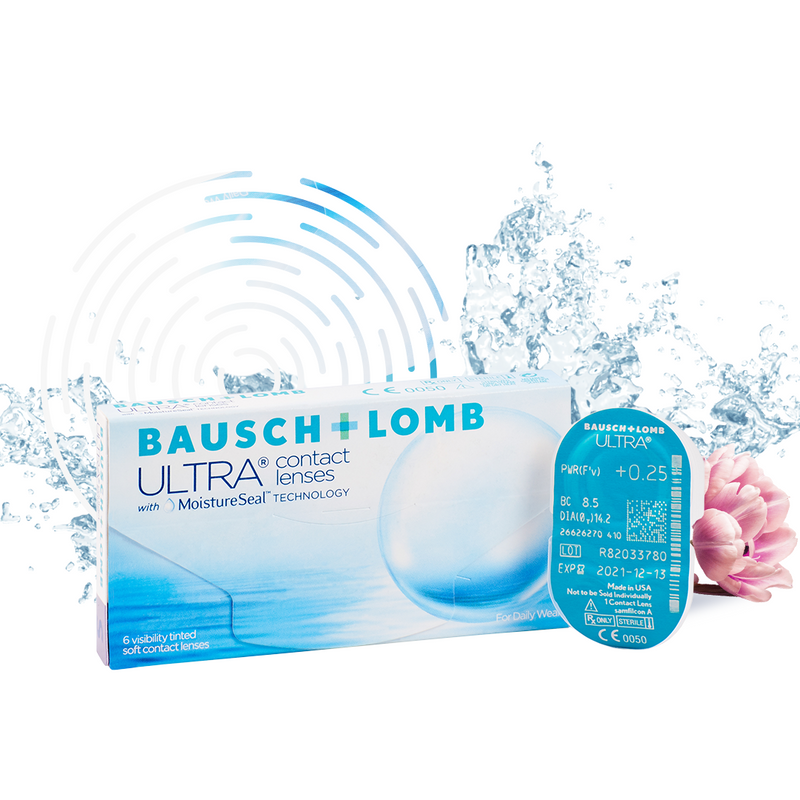 Контактные линзы Bausch Lomb Ultra ежемесячные -475 85 6 шт 3341₽