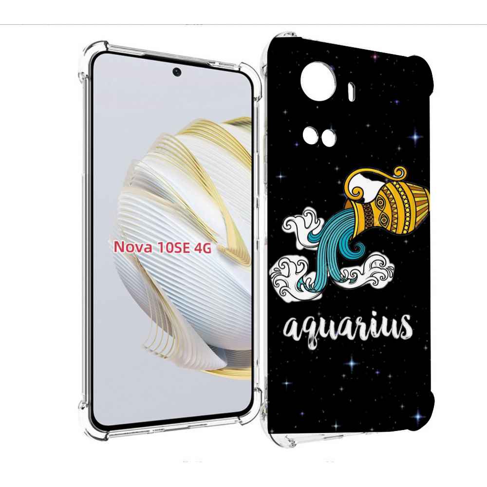 

Чехол MyPads знак зодиака водолеи 2 для Huawei Nova 10 SE, Прозрачный, Tocco