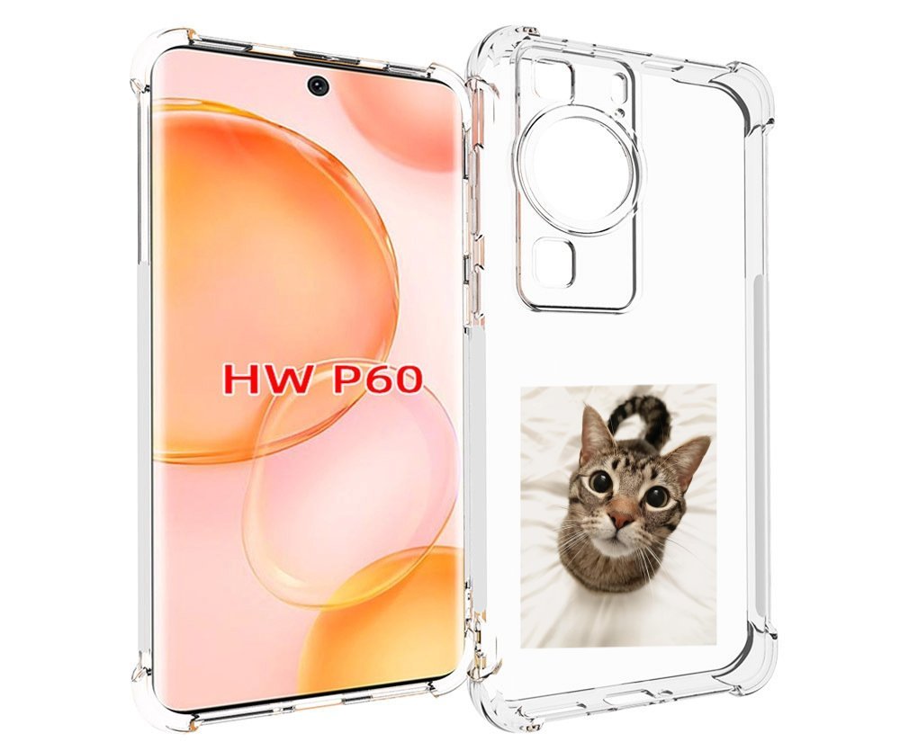 

Чехол MyPads Котик для Huawei P60, Tocco