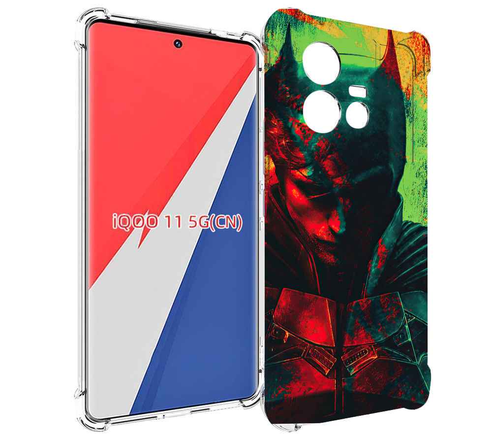 

Чехол MyPads The Batman для Vivo iQOO 11, Прозрачный, Tocco