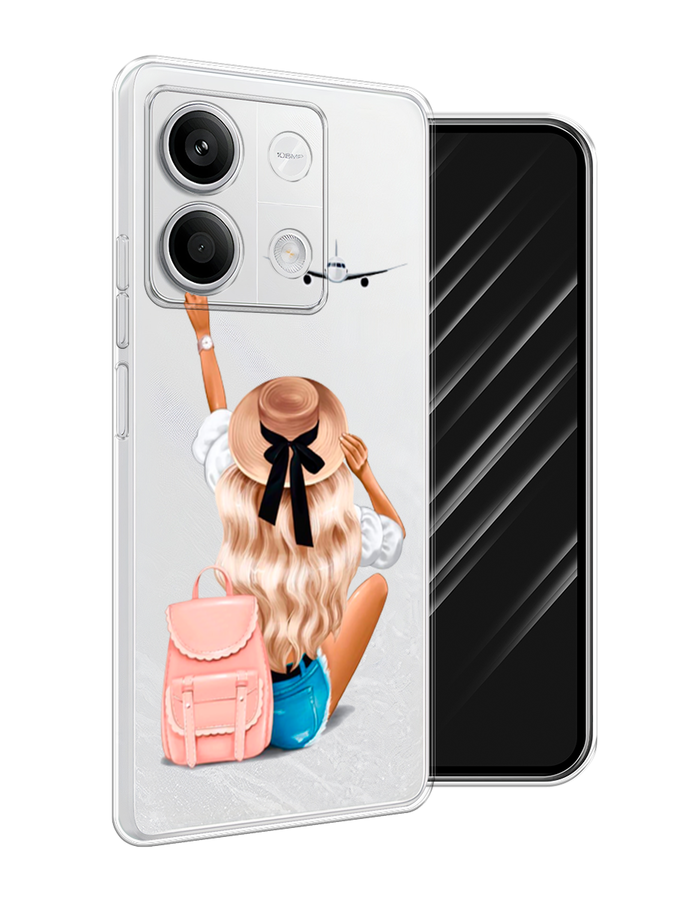 

Чехол Awog на Xiaomi Redmi Note 13 5G "Автостопом самолетом", Бежевый;белый, 320050-1